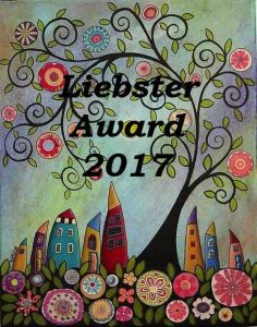 locandina del Liebster Award 2017, premio per i blogger più amati